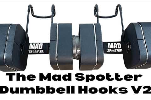 The Mad Spotter Dumbbell Hooks V2 #shorts #homegym #garagegym