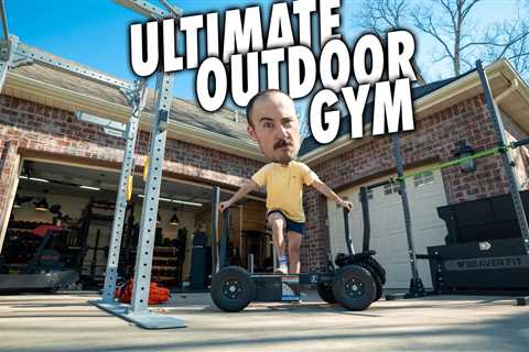 I Built Myself The Ultimate Outdoor Gym!