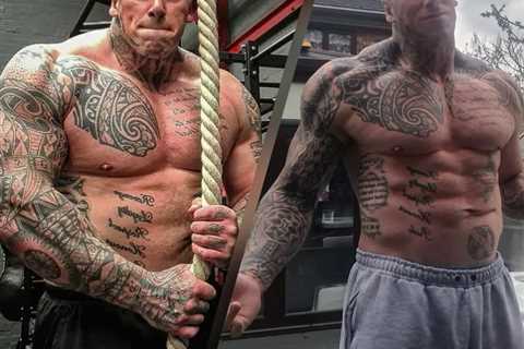 'World's Scariest Man' Martyn Ford Showed Off His Shredded 300-Pound Physique