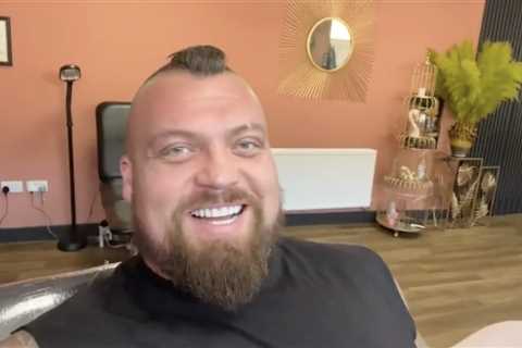 Eddie Hall Made Good on His Tattoo Bet With Hafthor Bjornsson