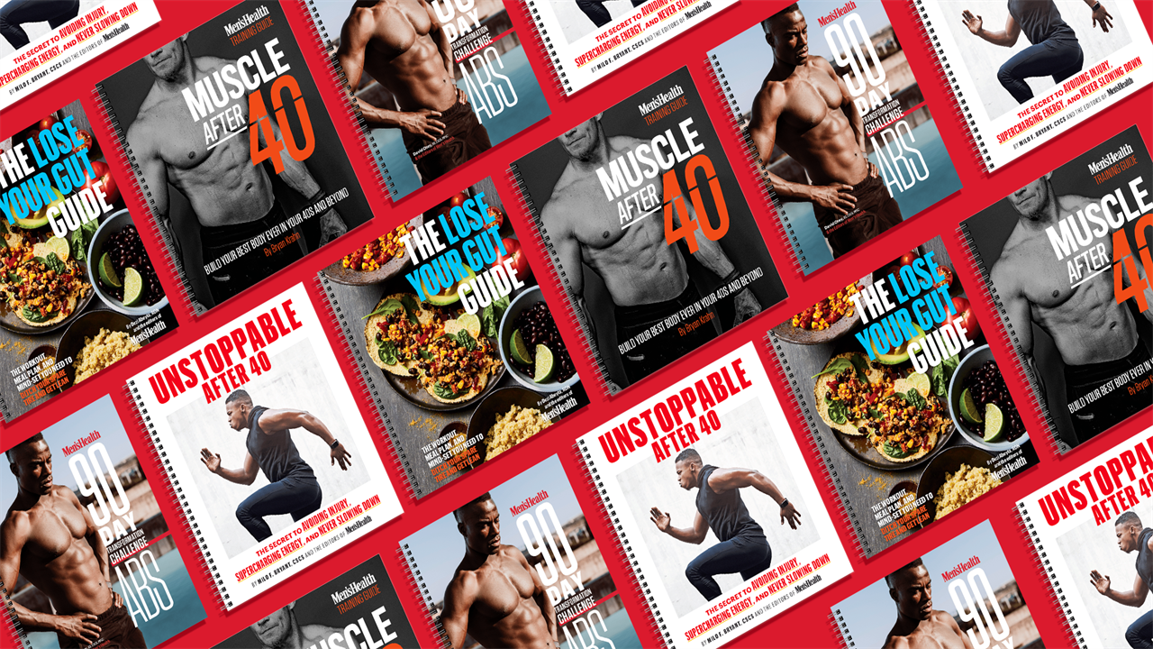 Our Men's Health Guides Are 20% Off on Amazon