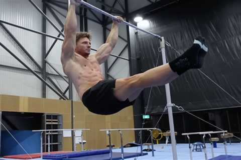 Watch Former 'Mr. Olympia' Competitor Steve Cook Try a Challenging Gymnastics Workout