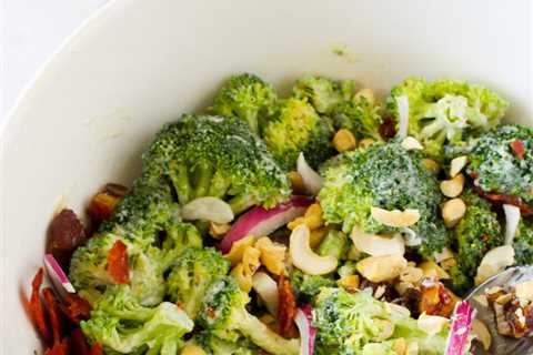 The best dairy-free broccoli salad