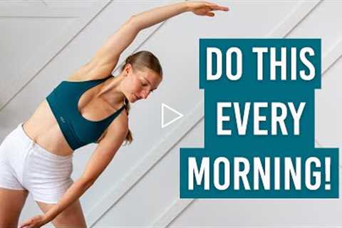 15 min STRETCH & TRAIN GOOD MORNING WORKOUT (No Equipment, Beginner Friendly)