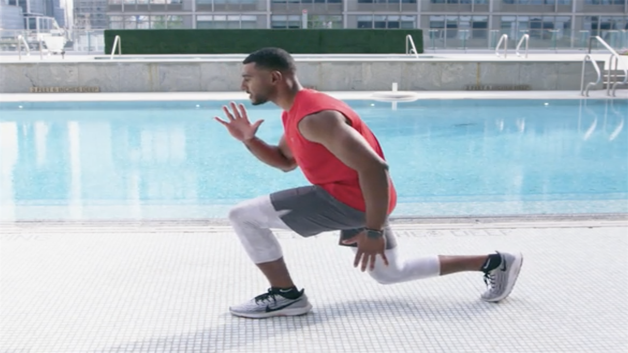 Level Up Your Lunge With This Explosive Variation