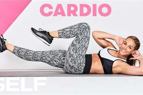 30-Minute HIIT Cardio Workout With AMRAP Burnout - No Equipment | Self