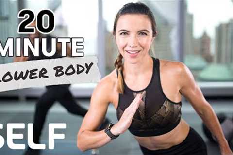 20-Minute HIIT Lower-Body Bodyweight Workout With Tabata Finisher - With Warm-Up & Cool-Down |..