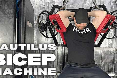 The Nautilus Compound Movement Bicep Curl Machine – One of the First Nautilus Machines