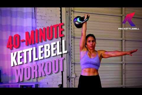 Full Body Kettlebell Strong & Sweaty Workout