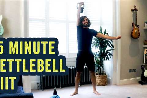 15 Minute Home Kettlebell Home HIIT | The Body Coach TV