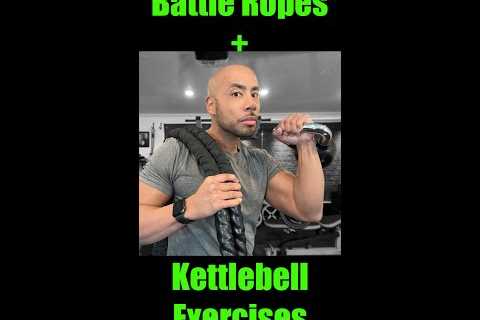 Battle Rope and Kettlebell Workout #shorts #battleropeworkout #kettlebellworkout #workoutplan