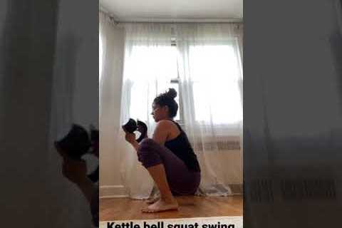 Kettle bell squat swing