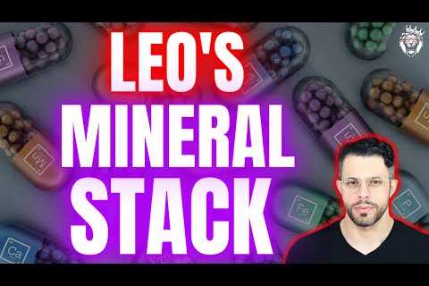 Leo’s Supplement Stack || Minerals for Cognitive Enhancement