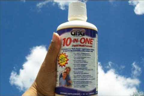 The Best Liquid Vitamin Mineral Supplement – GBG’s 10 in One Liquid Multi Formula