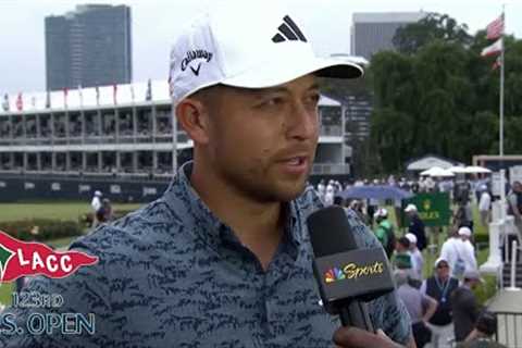 Xander Schauffele discusses game plan, patience in Round 1 of 2023 U.S. Open | Golf Channel