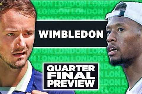 Medvedev vs Eubanks | Wimbledon 2023 Quarter Final | Tennis Talk Preview