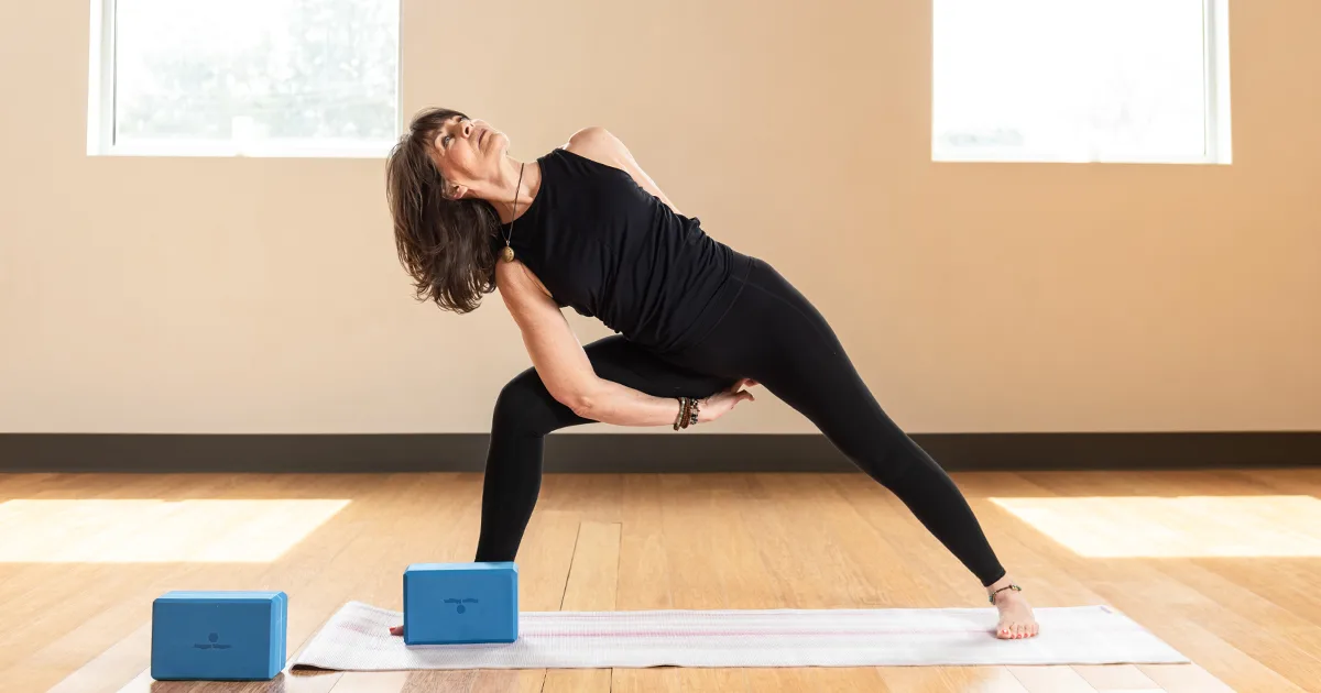 Baddha Parsvakonasana: Bound Side Angle Pose