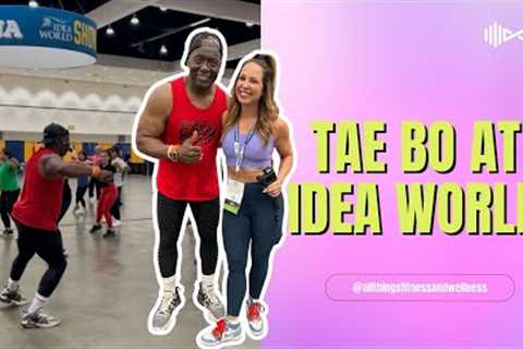 Billy Blanks' Tae Bo Takes IDEA World by Storm