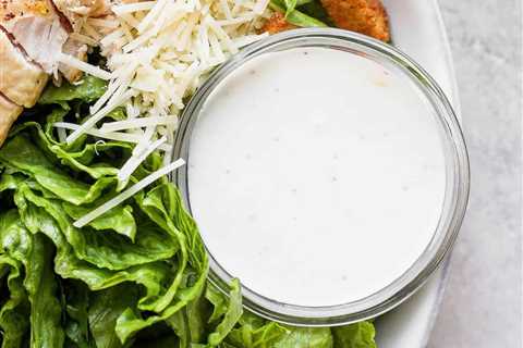 Homemade Caesar Dressing