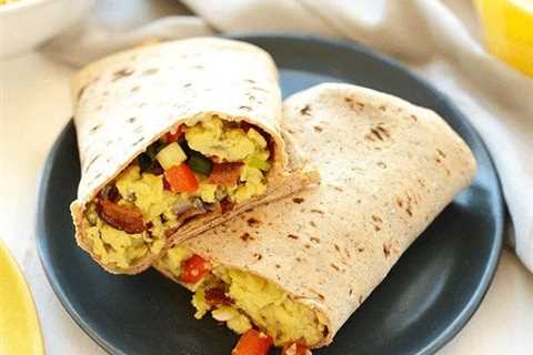 Bacon, Egg, and Cheese Breakfast Burritos