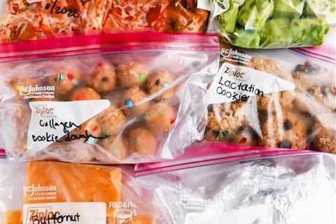 Postpartum Freezer Meals (grocery list + printables)