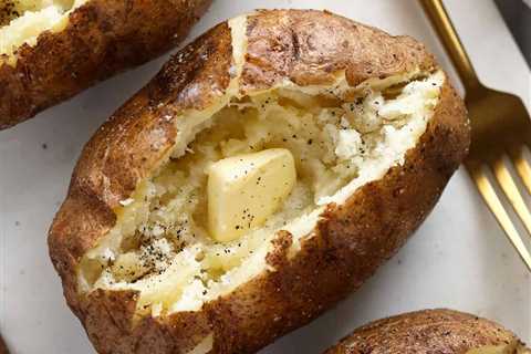 Smoked Baked Potatoes