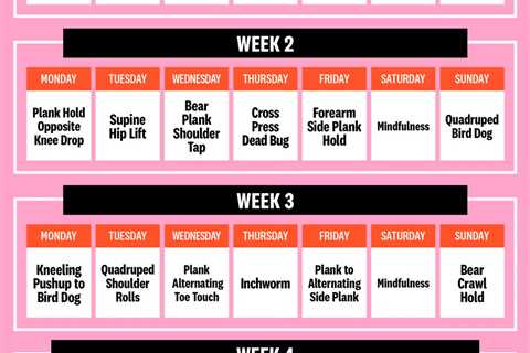 This 30-Day Abs Challenge Strengthens And Sculpts Your Core In Only 5 Minutes A Day